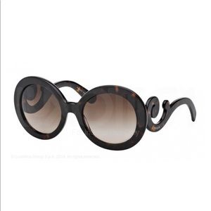 PRADA baroque swirl sunglasses